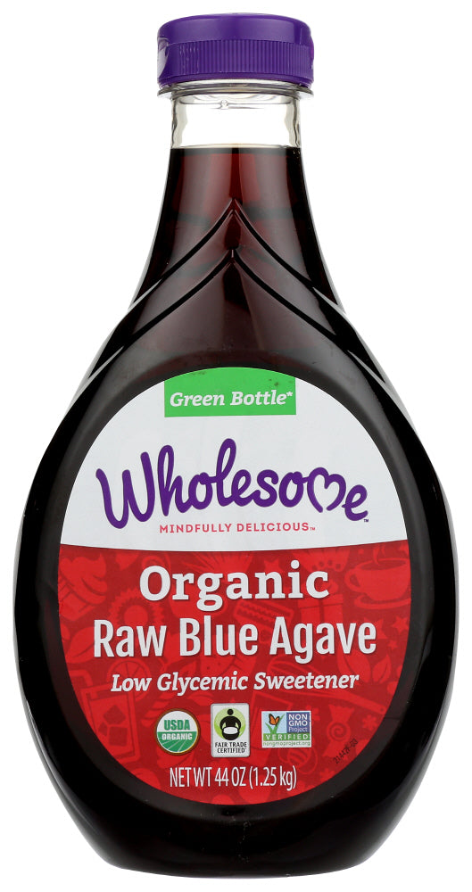 Wholesome Sweetener Organic Agave Blue Syrup Bottle; 44 Ounce; 6 Per Case