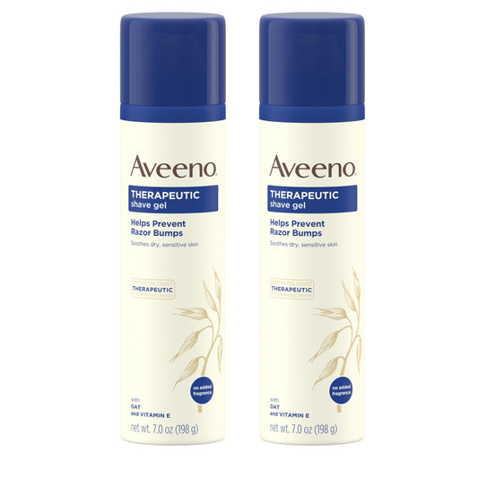 Aveeno Therapeutic Shave Gel; 7 Ounces; 3 Per Box; 8 Per Case