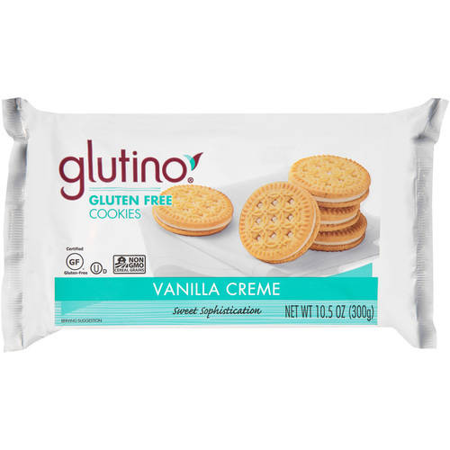 Glutino Gluten Free Vanilla Creme Cookies; 10.5 Ounces; 12 Per Case - High Mart Wholesale