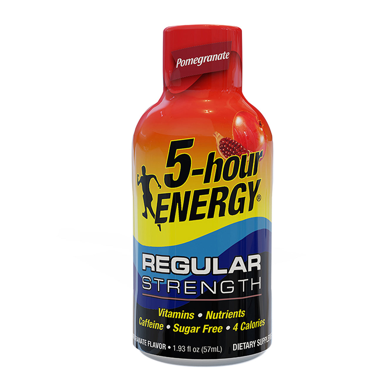 5-Hour Energy Pomegranate Energy Shot; 1.93 Fluid Ounces; 12 Per Box; 18 Per Case - High Mart Wholesale
