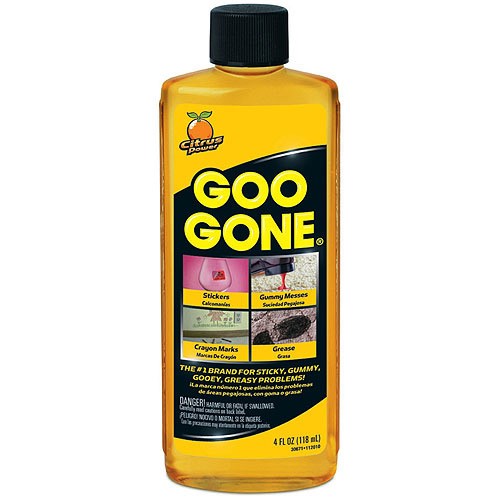Goo Gone Goo Adhesive Remover; 4 Fluid Ounces; 12 Per Case - High Mart Wholesale
