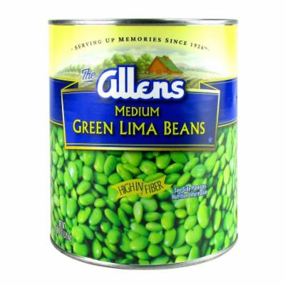 Allen Medium Green Lima Beans; 111 Ounces; 6 Per Case