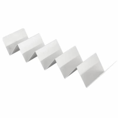 American Metalcraft 5 Compartment Stainless Steel Taco Holder; 1 Each - High Mart Wholesale