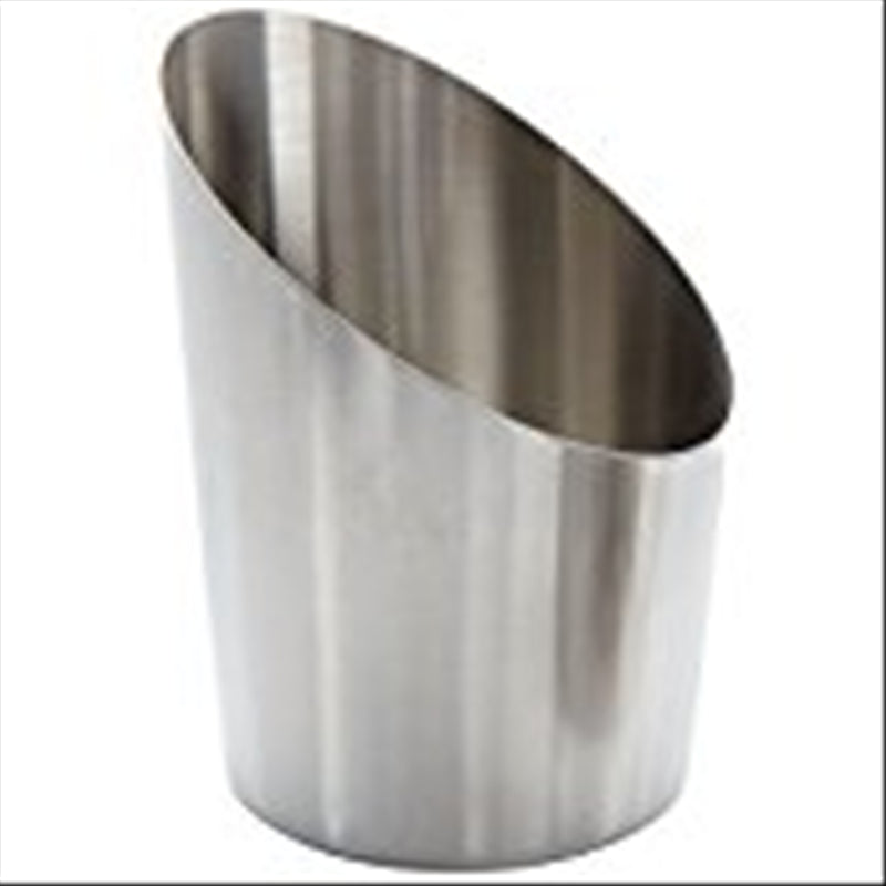 American Metalcraft Satin Angle Fry Cup; 1 Each - High Mart Wholesale