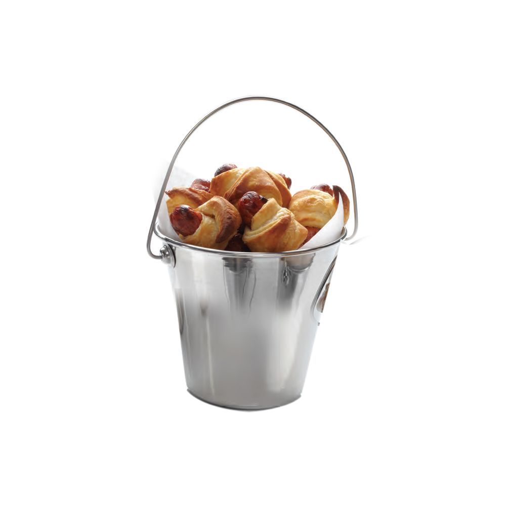 American Metalcraft Stainless Steel Pail With Handle; 1 Each - High Mart Wholesale