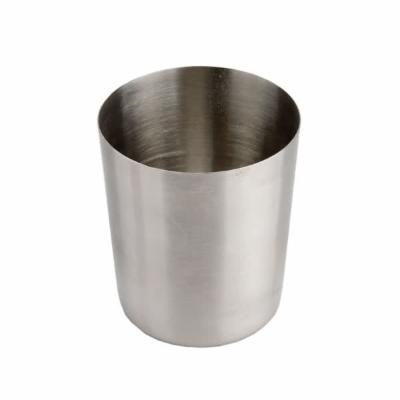 American Metalcraft Satin Finish Stainless Steel French Fry Cup; 1 Each - High Mart Wholesale
