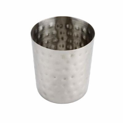 American Metalcraft French Fry Cup Hammered Finished Stainless Steel; 1 Each - High Mart Wholesale