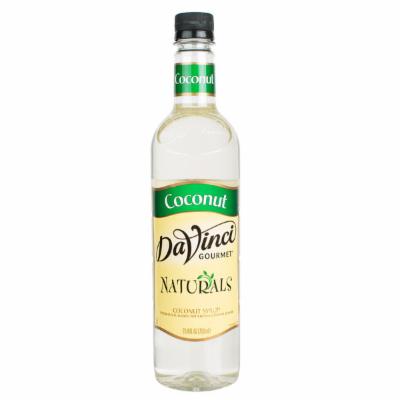 Davinci Gourmet Natural Coconut Syrup; 750 Milileter; 4 Per Case - High Mart Wholesale