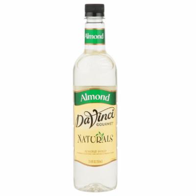Davinci Gourmet Syrup Natural Almond; 750 Milileter; 4 Per Case - High Mart Wholesale