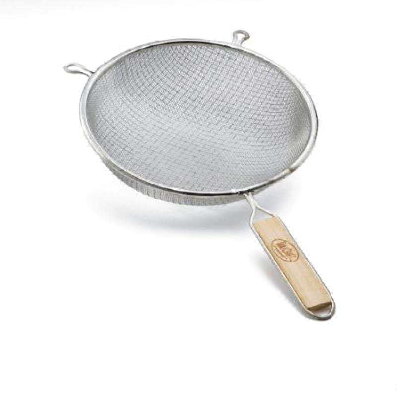 Tablecraft 8 Inch Diameter Double Medium Mesh Strainer; 1 Each - High Mart Wholesale