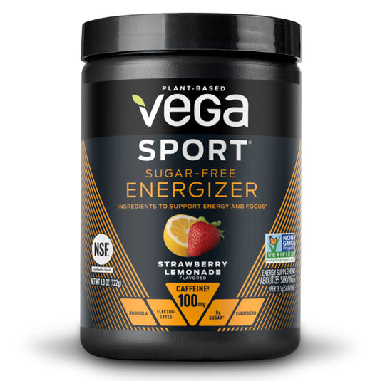 Vega Sport Energizing Sugar Free Strawberry Lemonade; 4.3 Ounce; 12 Per Case - High Mart Wholesale