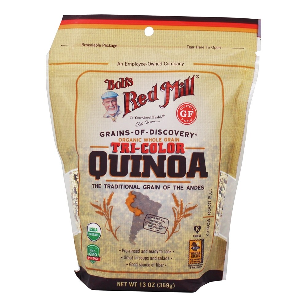 Bob's Red Mill Natural Foods Inc Organic Tri-Color Quinoa; 13 Ounces; 5 Per Case