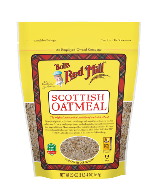 Bob's Red Mill Natural Foods Inc Scottish Oatmeal; 20 Ounces; 4 Per Case