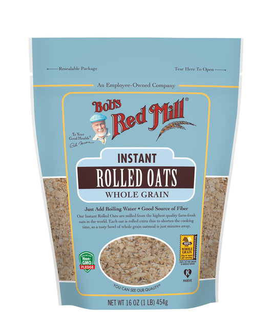 Bob's Red Mill Natural Foods Inc Instant Rolled Oats; 16 Ounces; 4 Per Case