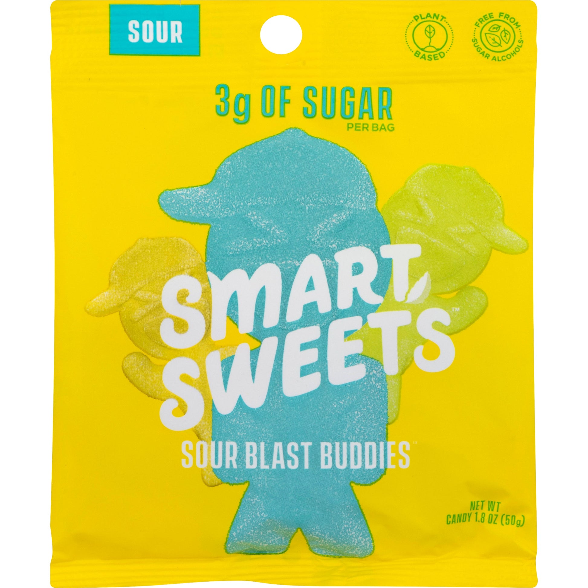 Smartsweets Sour Blast Buddies; 1 Each; 12 Per Box; 6 Per Case - High Mart Wholesale