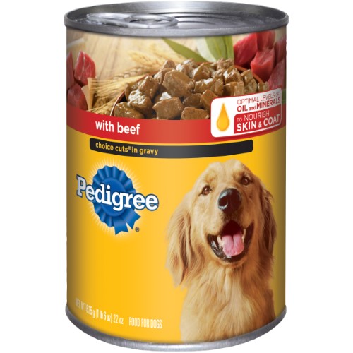 Pedigree Choice Cuts In Gravy Beef; 22 Ounces; 12 Per Case