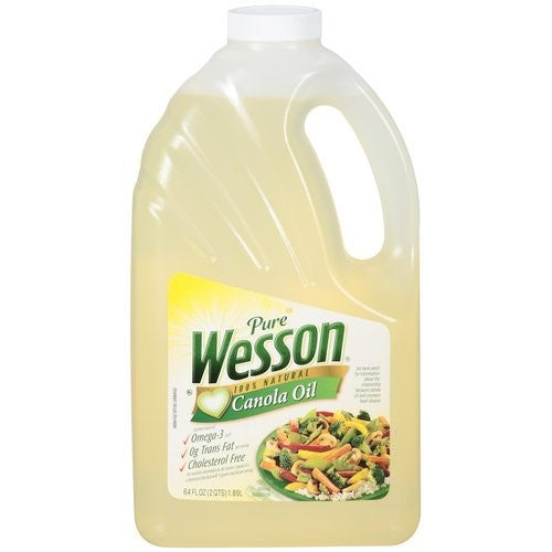 Wesson Corn Oil; 64 Fluid Ounces; 9 Per Case