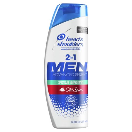 Head & Shoulders Two In One Old Spice Anti Dandruff Shampoo; 12.8 Fluid Ounces; 6 Per Case