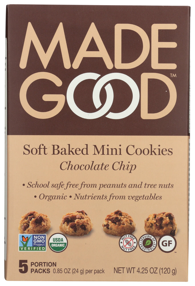 Madegood Chocolate Chip Cookie; 5 Count; 6 Per Case - High Mart Wholesale