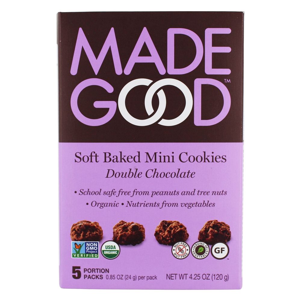 Madegood Double Chocolate Cookies; 5 Count; 6 Per Case - High Mart Wholesale