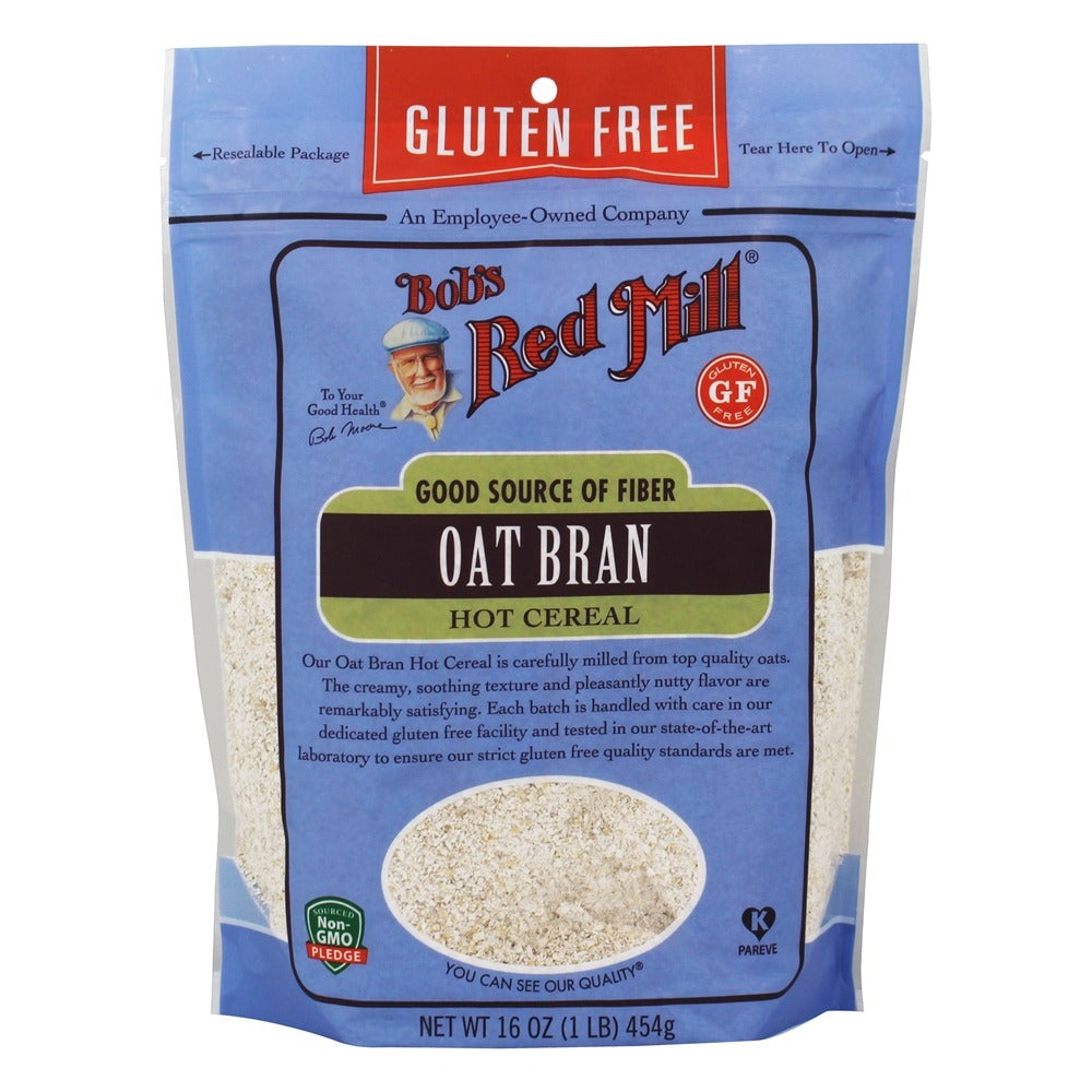 Bob's Red Mill Natural Foods Inc Gluten Free Oat Bran Hot Cereal; 16 Ounces; 4 Per Case