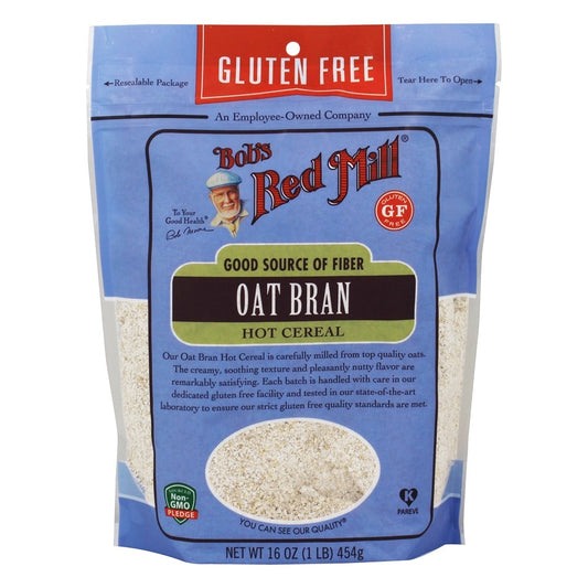 Bob's Red Mill Natural Foods Inc Gluten Free Oat Bran Hot Cereal; 16 Ounces; 4 Per Case