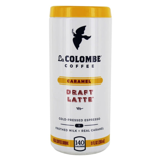 La Colombe Caramel Draft Latte; 9 Fluid Ounces; 12 Per Case - High Mart Wholesale