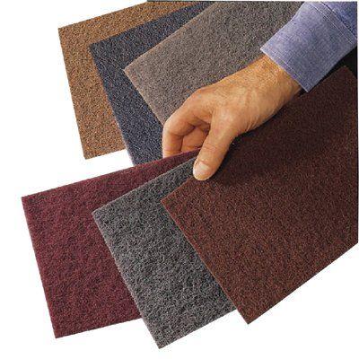 Scotch Brite Scotch Brite Pad Industrial Strength Maroon; 60 Count; 1 Per Case - High Mart Wholesale
