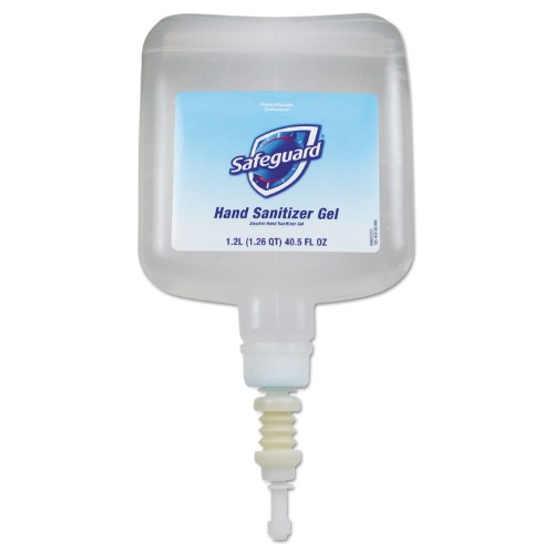 Safeguard Professional Anti-Bacterial Gel Hand Sanitizer Ready-To-Use; 40.577 Ounce; 4 Per Case
