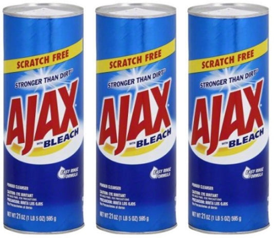 Ajax Scouring Cleanser With Bleach; 21 Ounces; 20 Per Case