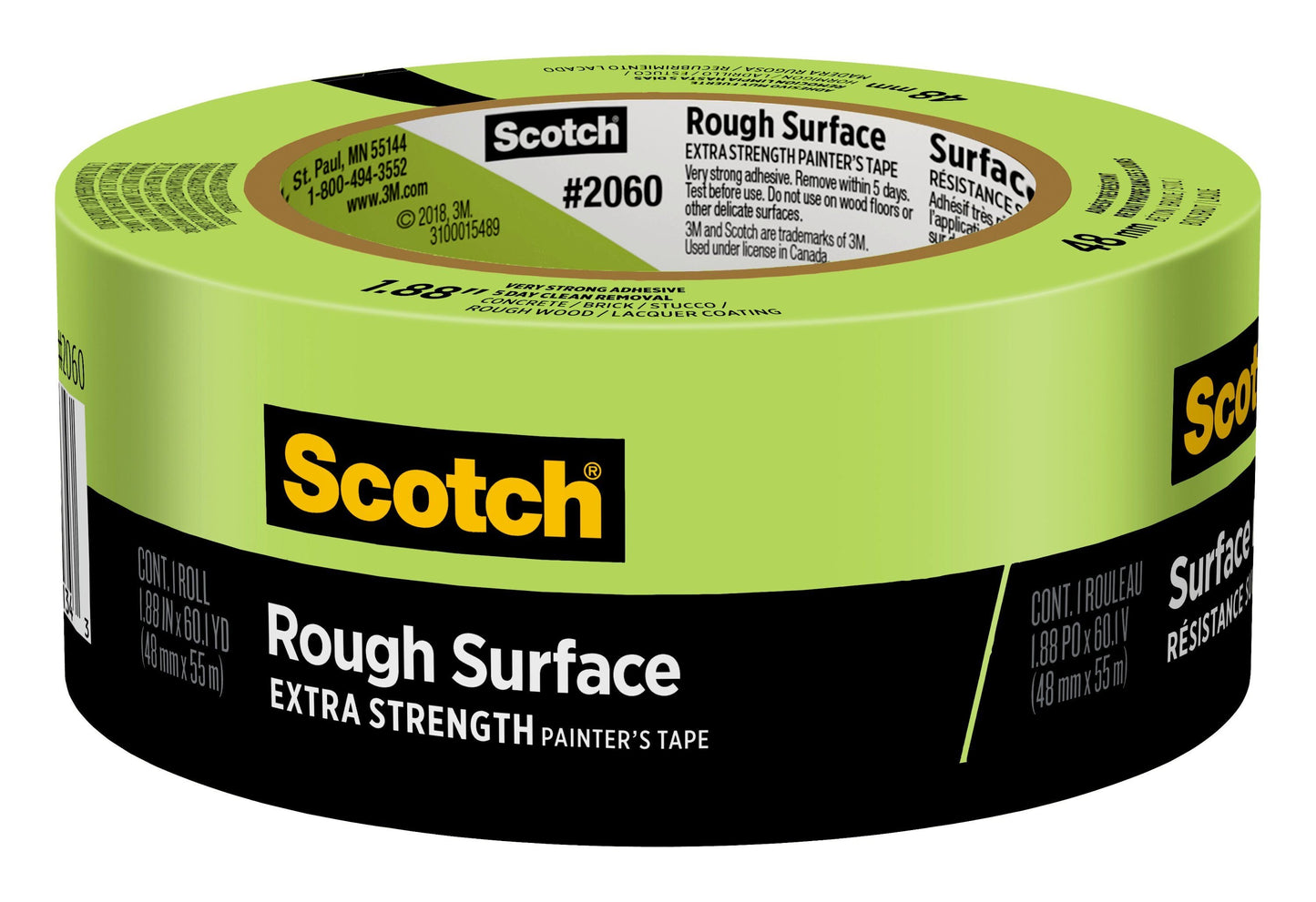 Scotchblue Painter's Tape Rough Surface; 60 Yard; 24 Per Case