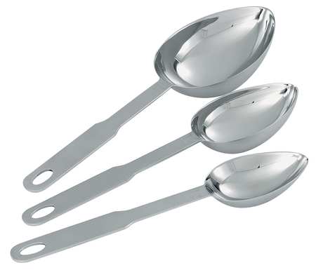 Vollrath Scoop Measuring 3 Piece Oval; 5 Set; 1 Per Case