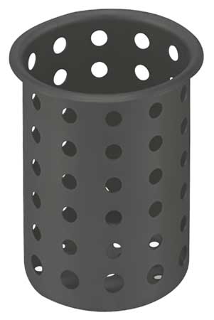 Vollrath Cylinder Plastic Black; 12 Each; 1 Per Case