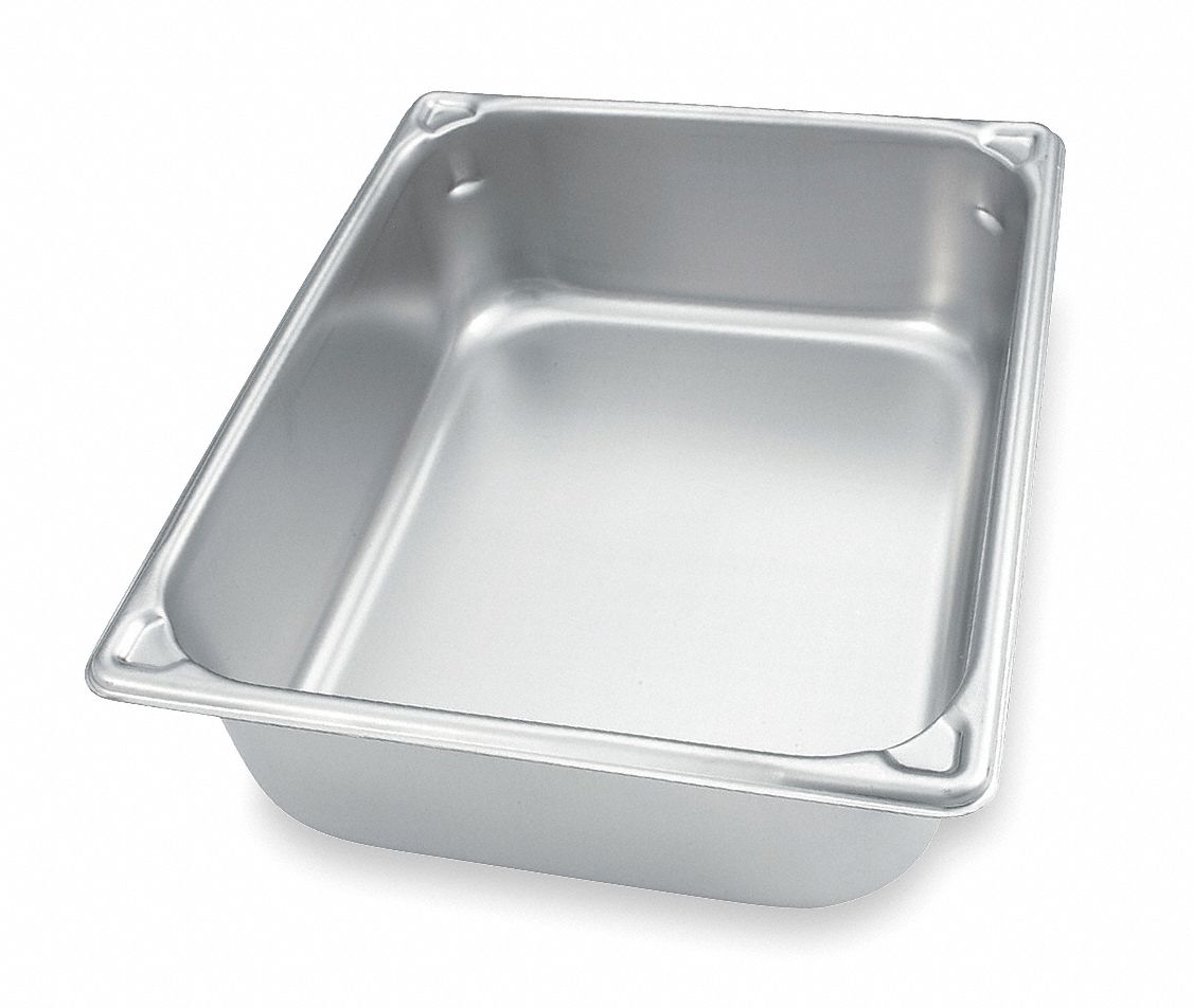 Vollrath 1/6 Size Stainless Steel Steam Table Pan; 1 Each