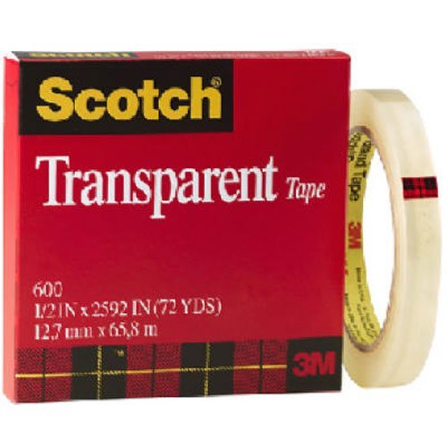 3M Back-To-School Tape 1/2X25923; 72 Count; 1 Per Case - High Mart Wholesale