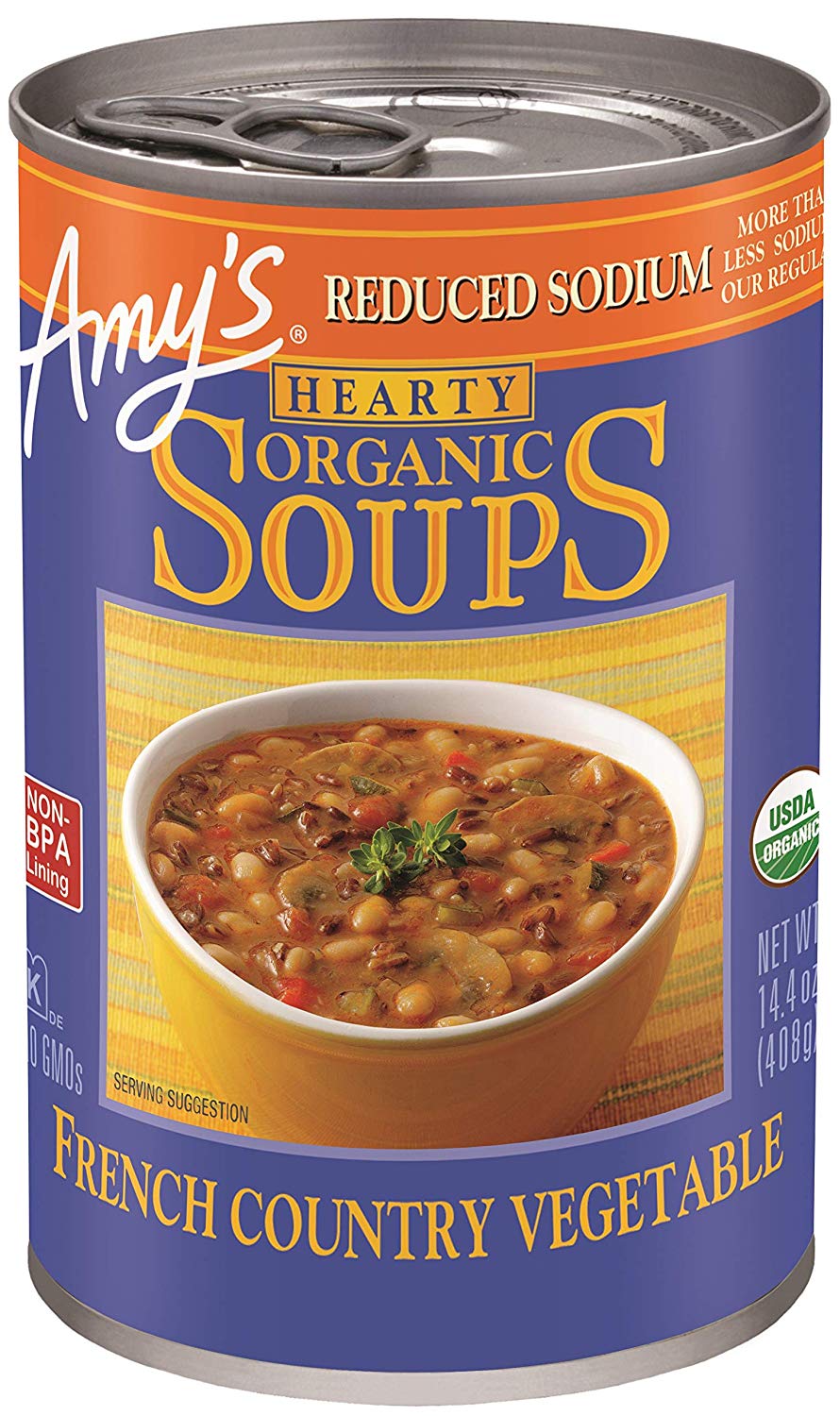 Amy's Hearty French Country Vegetable Soup; 14.4 Ounces; 12 Per Case - High Mart Wholesale