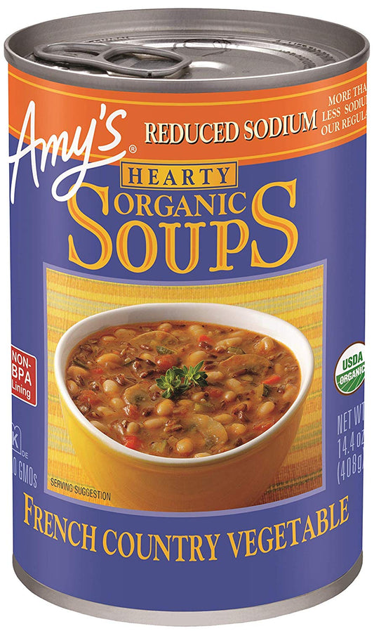 Amy's Hearty French Country Vegetable Soup; 14.4 Ounces; 12 Per Case - High Mart Wholesale