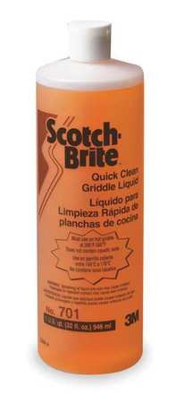 Scotch Brite Quick Clean Griddle Liquid Bottle; 1 Count; 4 Per Case - High Mart Wholesale