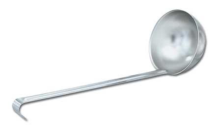 Vollrath 4 Ounce 12 Inch Stainless Steel Ladle; 1 Each