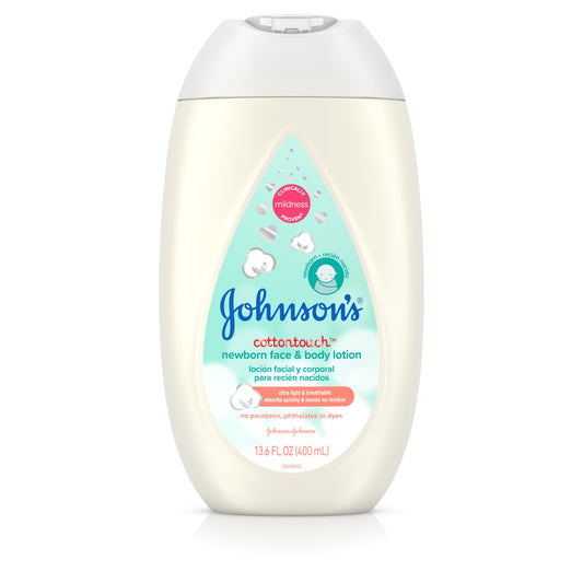 Johnson's Baby Cottontouch Daily Face & Body; 13.6 Fluid Ounces; 3 Per Box; 8 Per Case