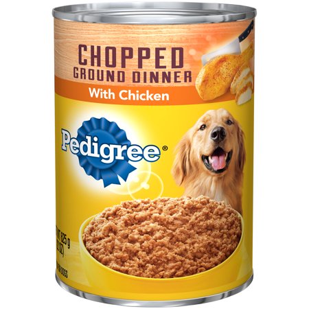 Pedigree Dog Food With Chopped Chicken Canned; 22 Ounce; 12 Per Case