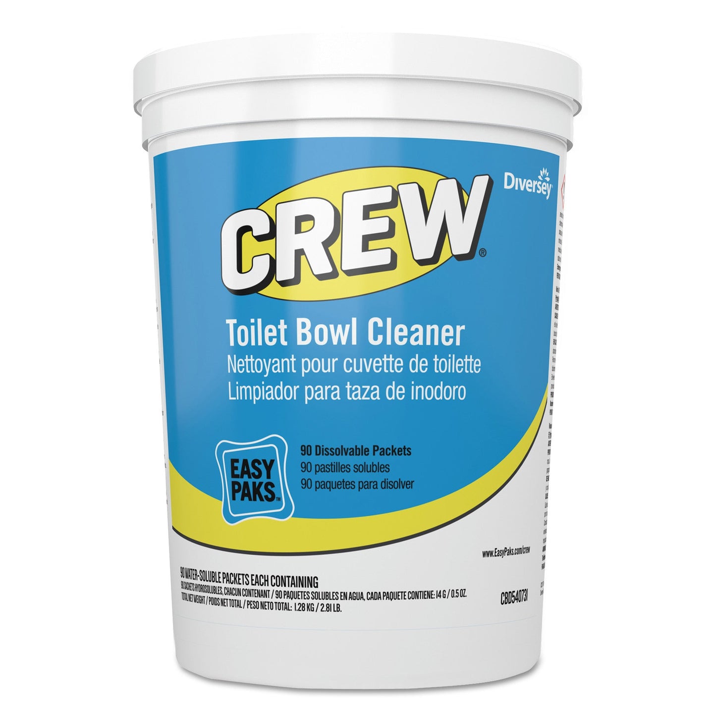 Crew Portion Pack Toilet Bowl Cleaner; 2 Each; 1 Per Case - High Mart Wholesale