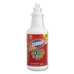 Cloroxpro Commercial Solutions Bio Stain & Odor Remover Pull Top; 32 Fluid Ounces; 6 Per Case - High Mart Wholesale