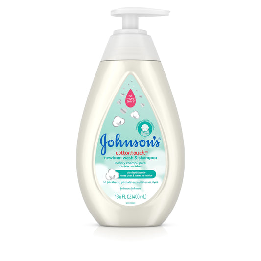 Johnson's Baby Cottontouch 2-In-1 Wash; 13.6 Fluid Ounces; 3 Per Box; 8 Per Case