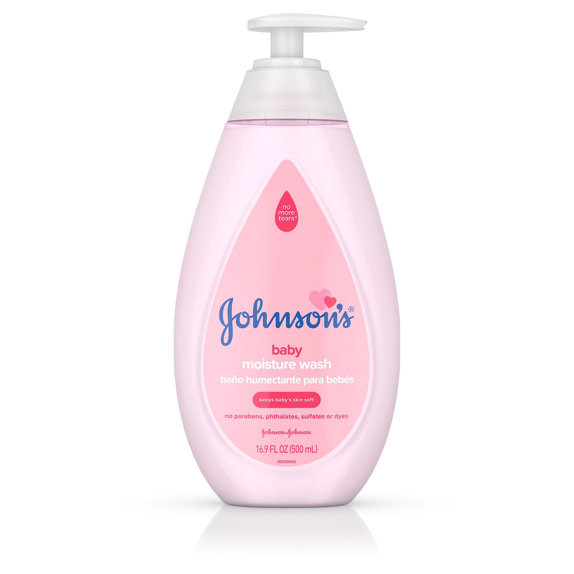 Johnson & Johnson Moisture Wash; 16.9 Fluid Ounce; 3 Per Box; 4 Per Case - High Mart Wholesale