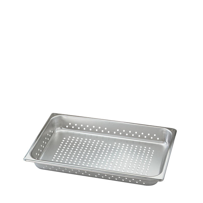 Vollrath Perforated Stainless Steel Full Size Steam Table Pan; 1 Each