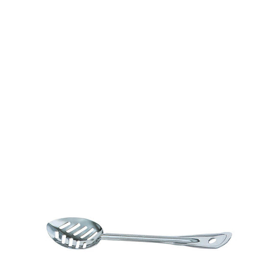 Vollrath 13 Inch Slotted Stainless Steel Serving Spoon; 1 Each