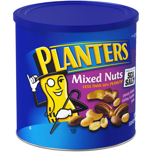 Planters Regular Mixed Nuts; 56 Ounces; 6 Per Case