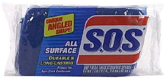 Sos Sponge All Surface Scrubbing; 1 Count; 12 Per Case