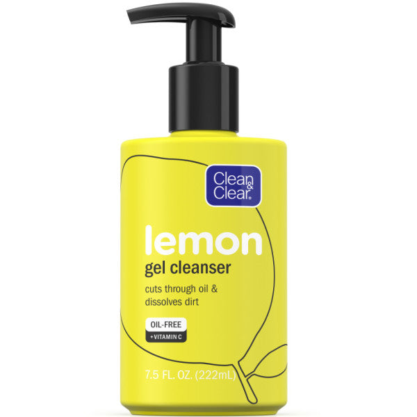 Clean & Clear Lemon Gel Cleanser; 7.5 Fluid Ounces; 3 Per Box; 4 Per Case - High Mart Wholesale